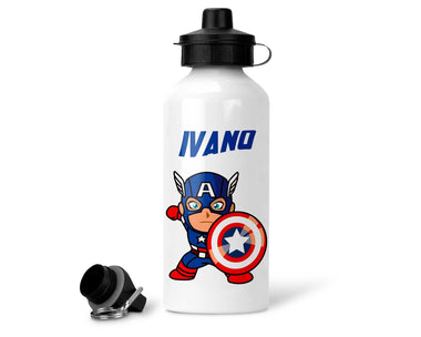 Borraccia Baby Hero Doppio Tappo 500ml personalizzata