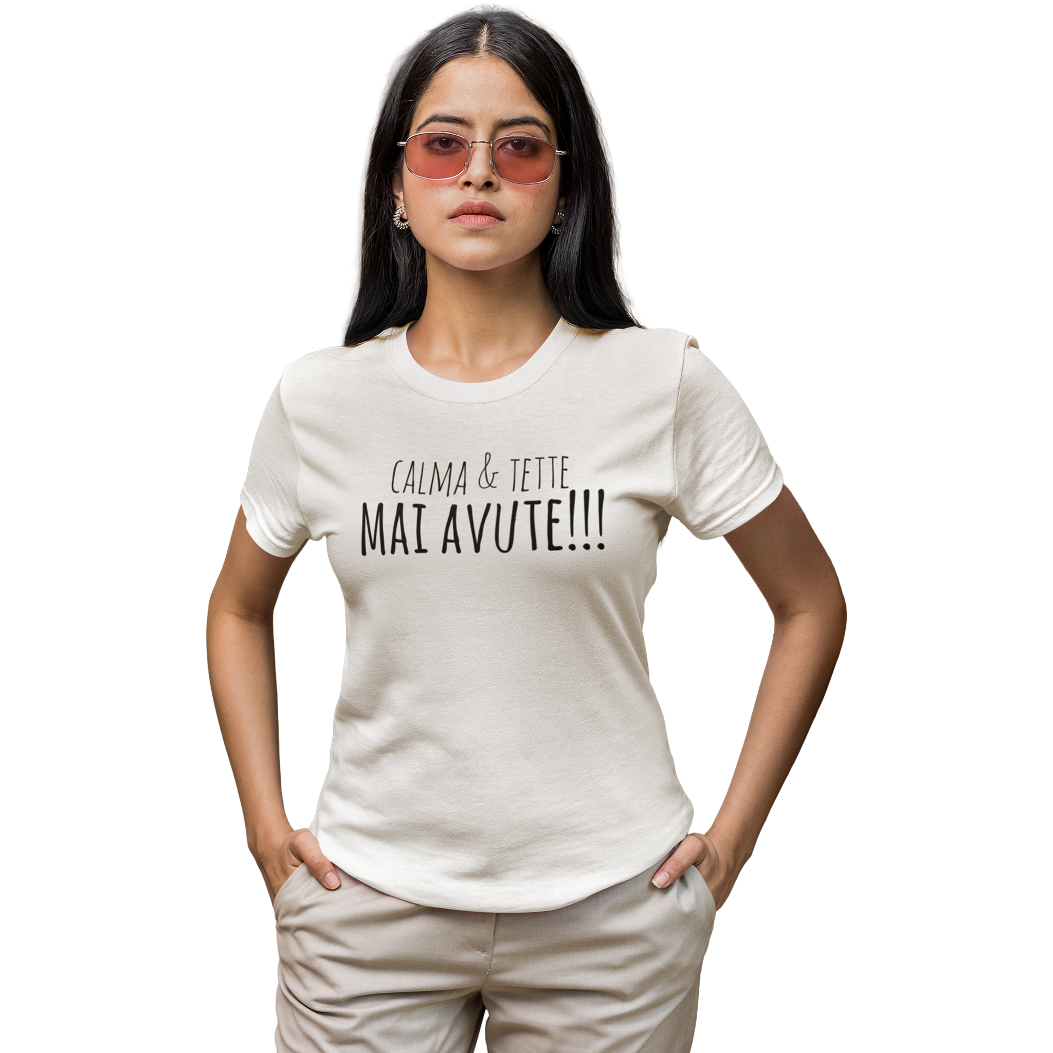 T-Shirt "Calma e Tette Mai avute"