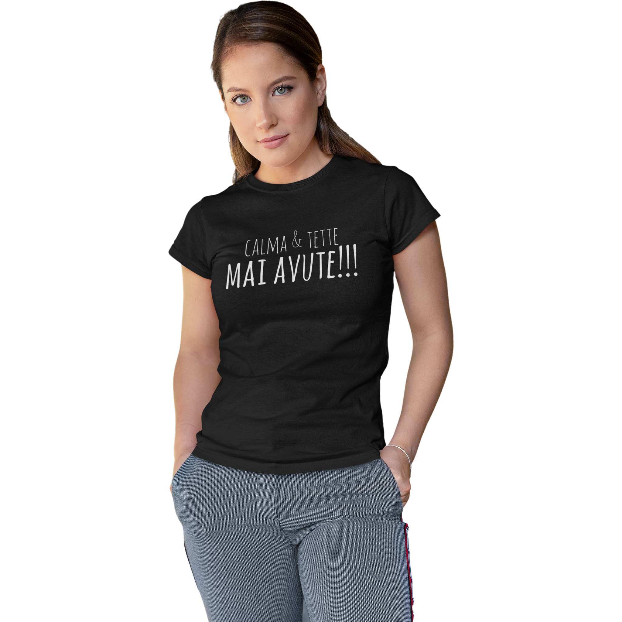 T-Shirt "Calma e Tette Mai avute"