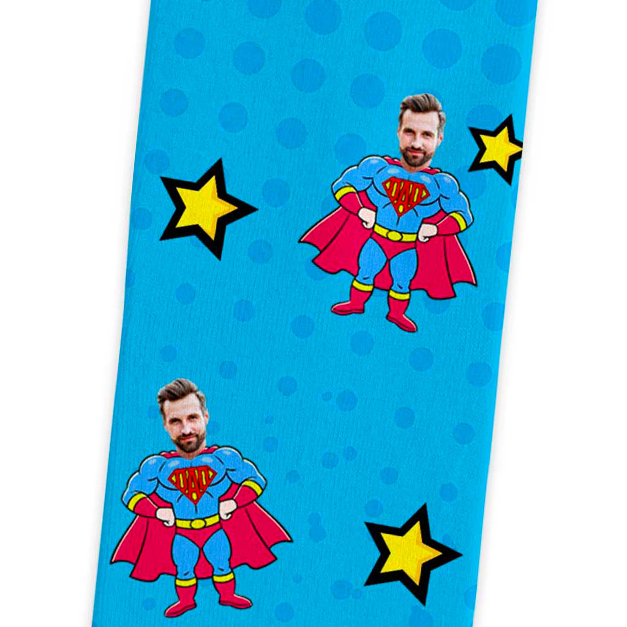 Calzini Personalizzati "Super Papà" – Idea Regalo per la Festa del Papà