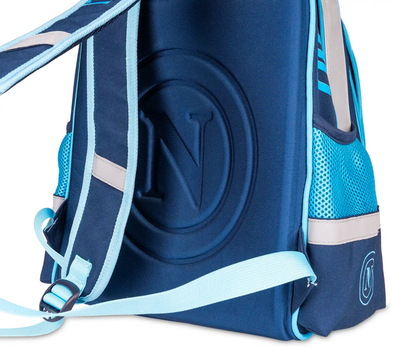 Zaino scuola SSC Napoli Dark Blue con borraccia omaggio
