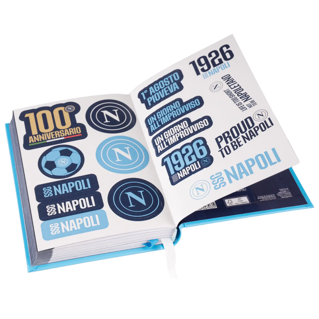 Diario scuola SSC Napoli 2025/2026 AZZURRO