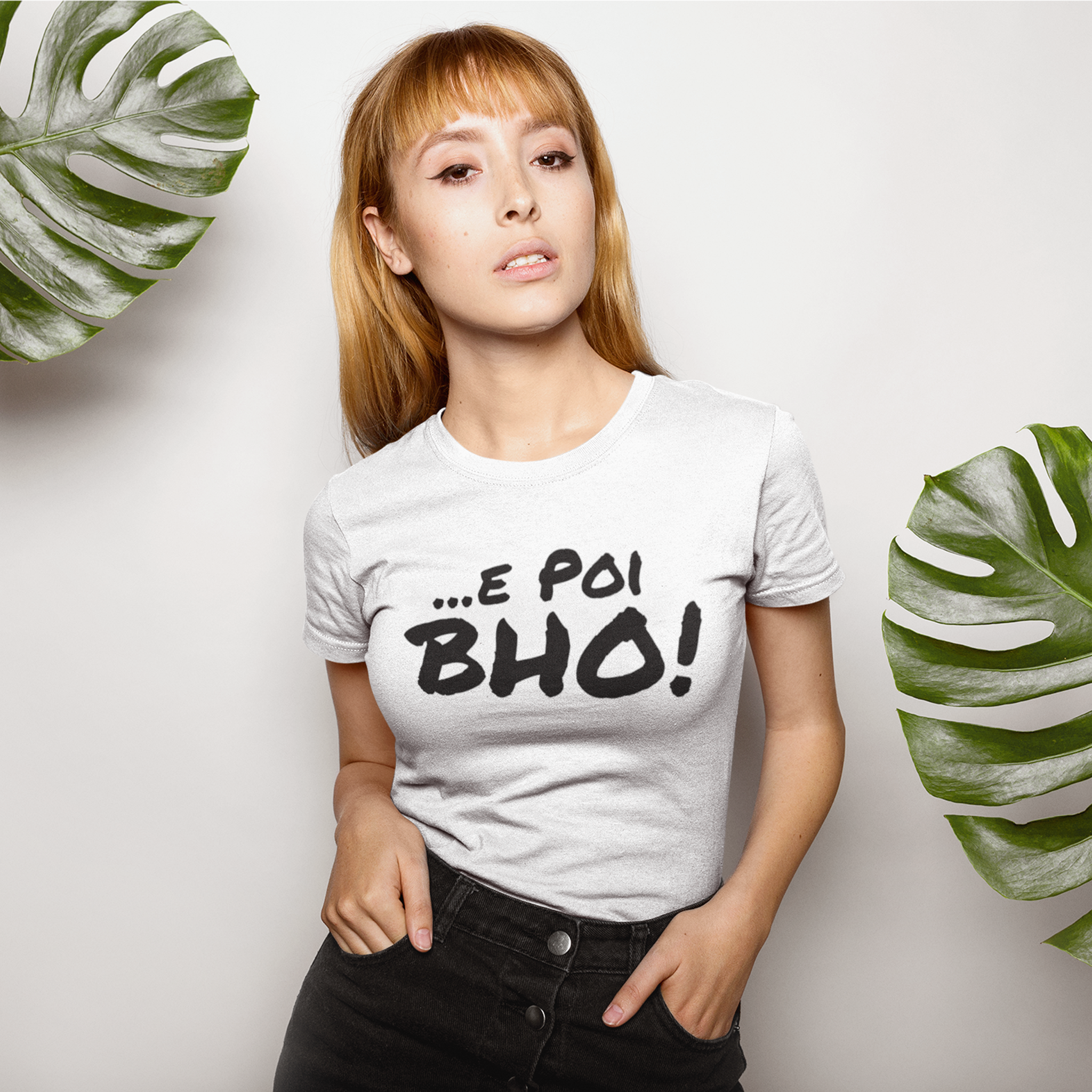 T-Shirt "E poi boh"