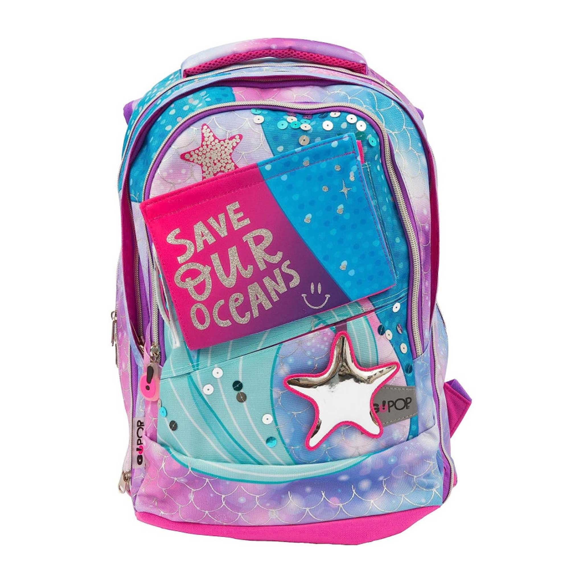 Zaino Estensibile Gopop Mermaid