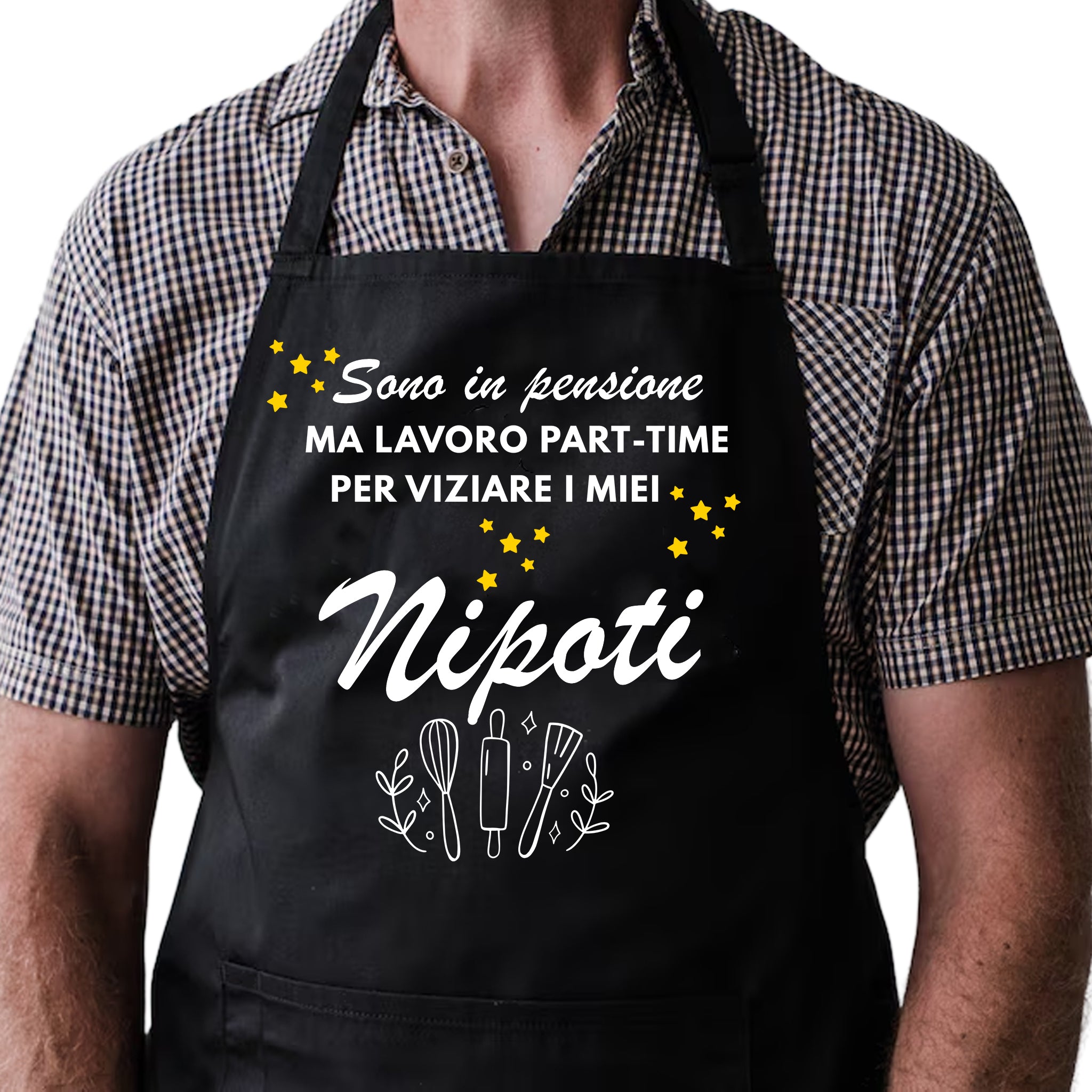 Grembiule Festa dei Nonni – Nonni in pensione