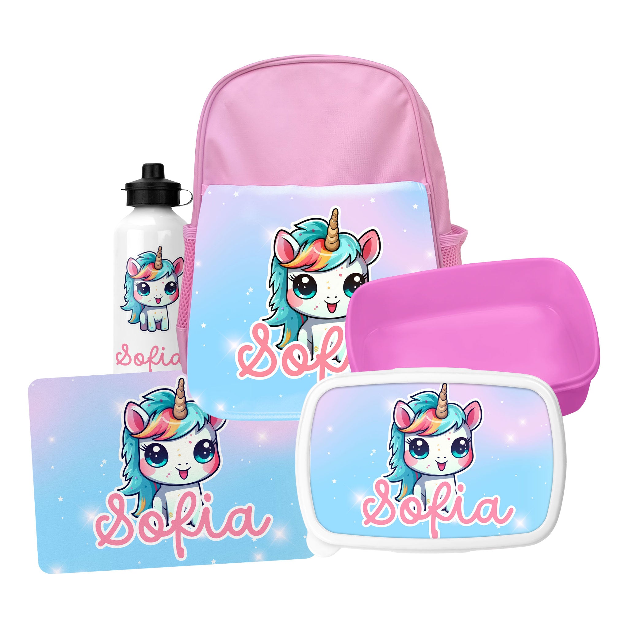 Kit Scuola Personalizzato – Unicorno