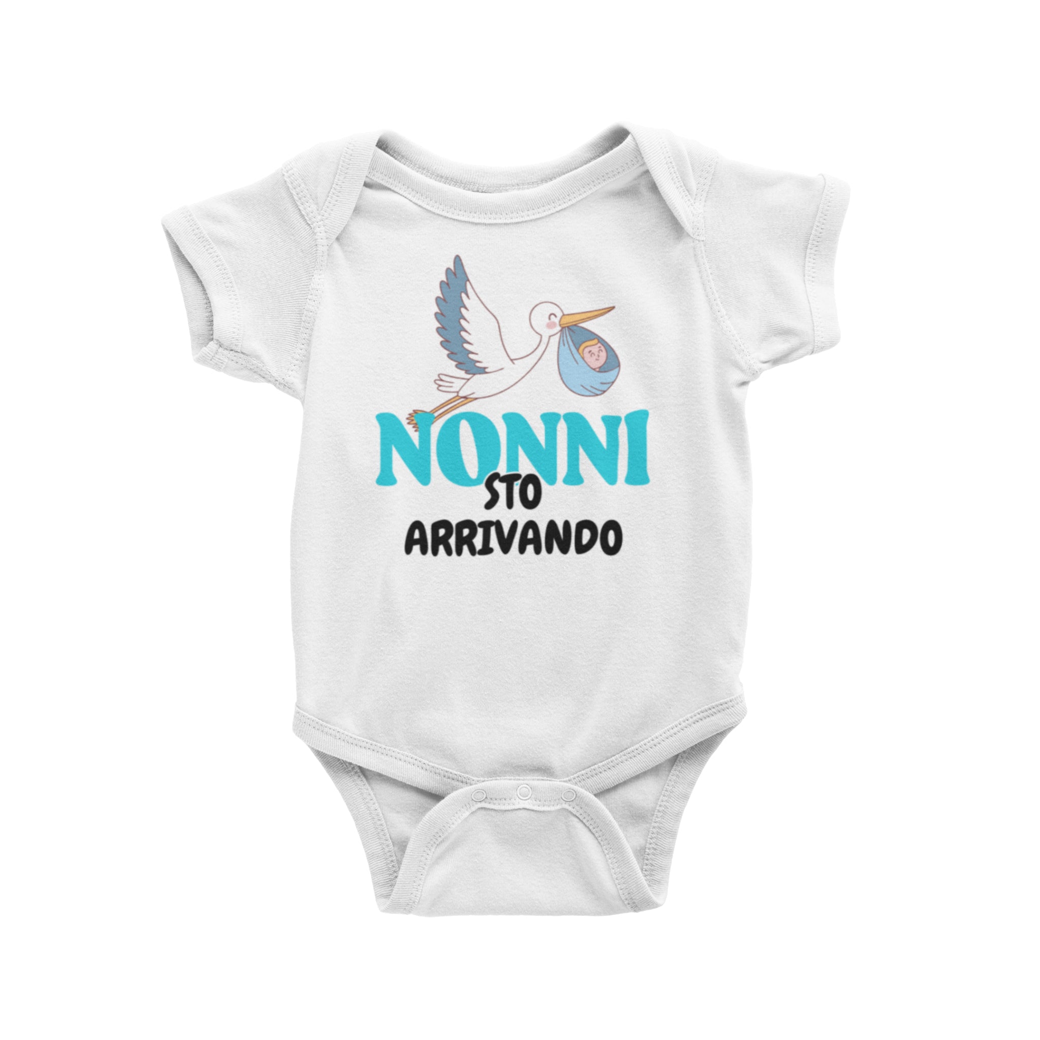 Bodino neonato Festa dei Nonni - Nonni sto arrivando Boy