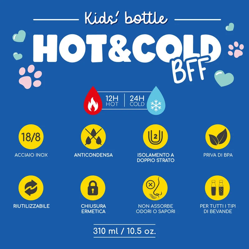 Borraccia Termica per Bambini - Hot&Cold BFF - PANDA