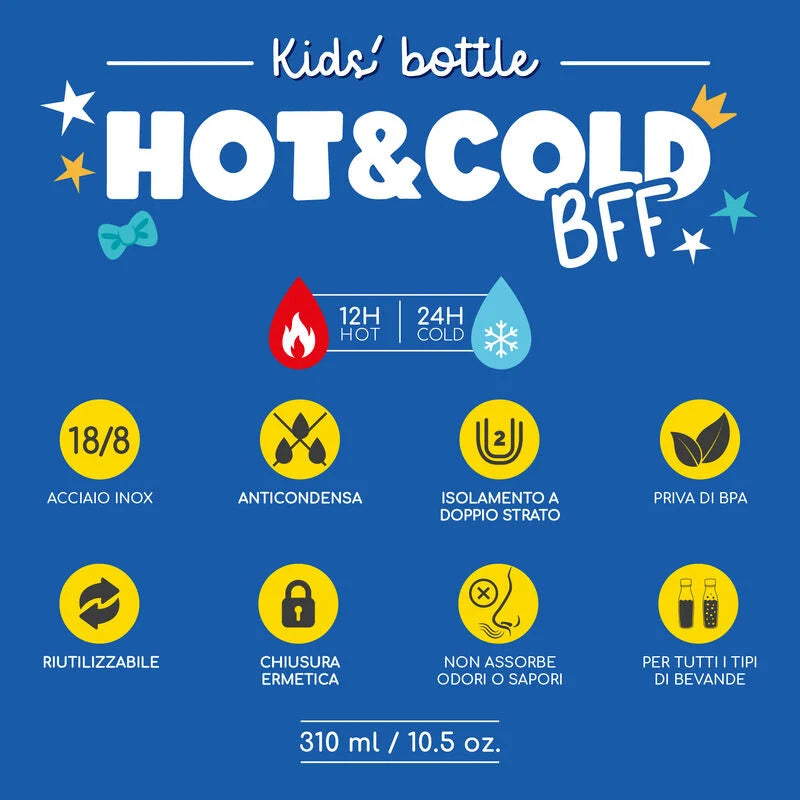 Borraccia Termica per Bambini - Hot&Cold BFF - PENGUIN