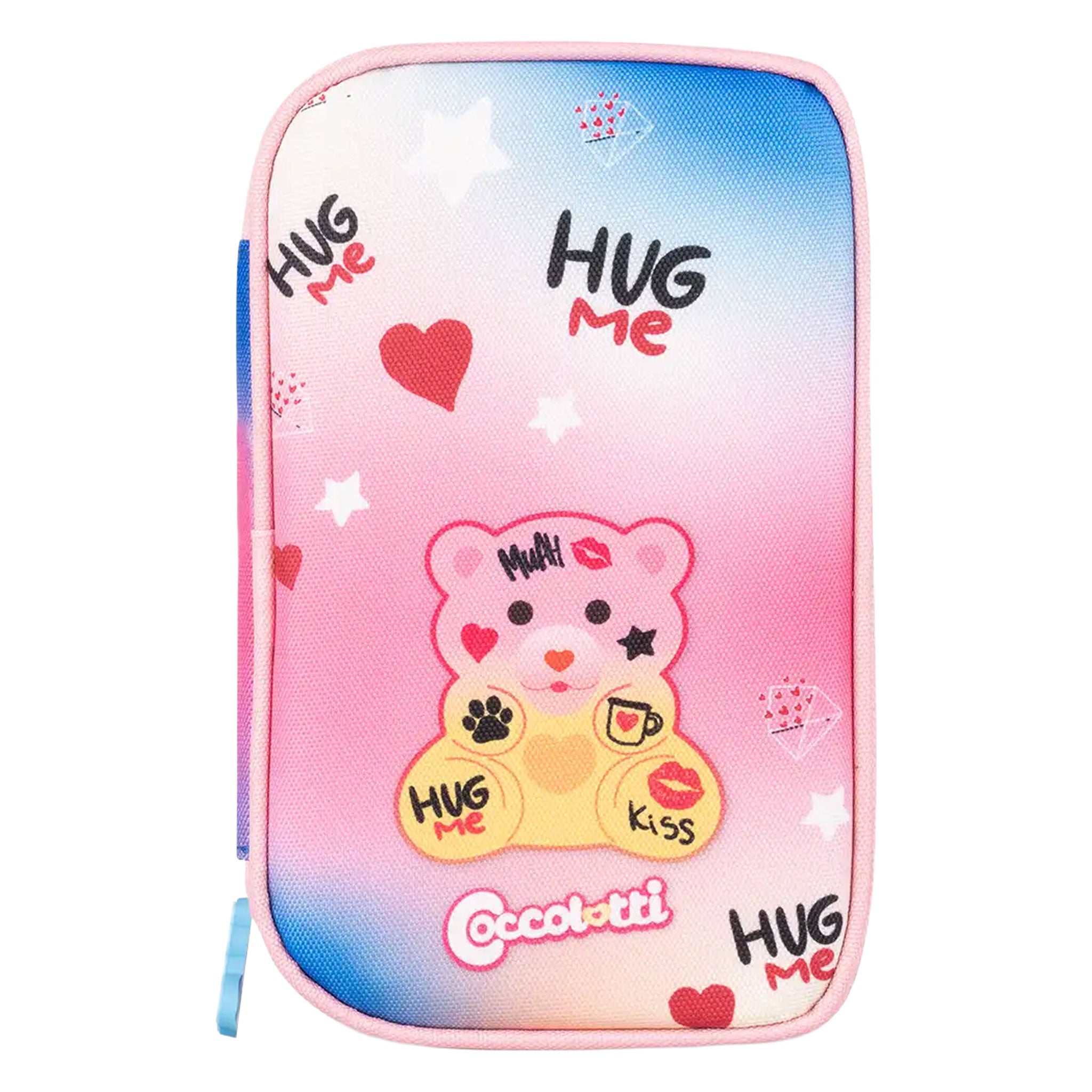 Astuccio 1 zip Coccolotti - Love Rosa