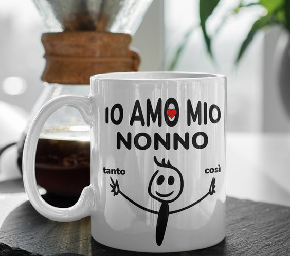 Tazza “Io amo mio nonno” ❤️