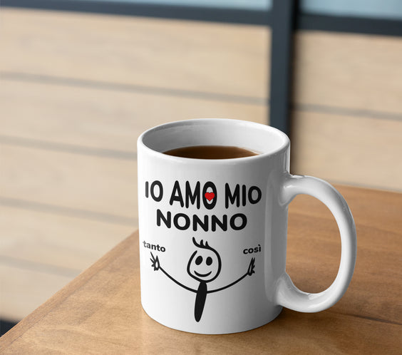 Tazza “Io amo mio nonno” ❤️