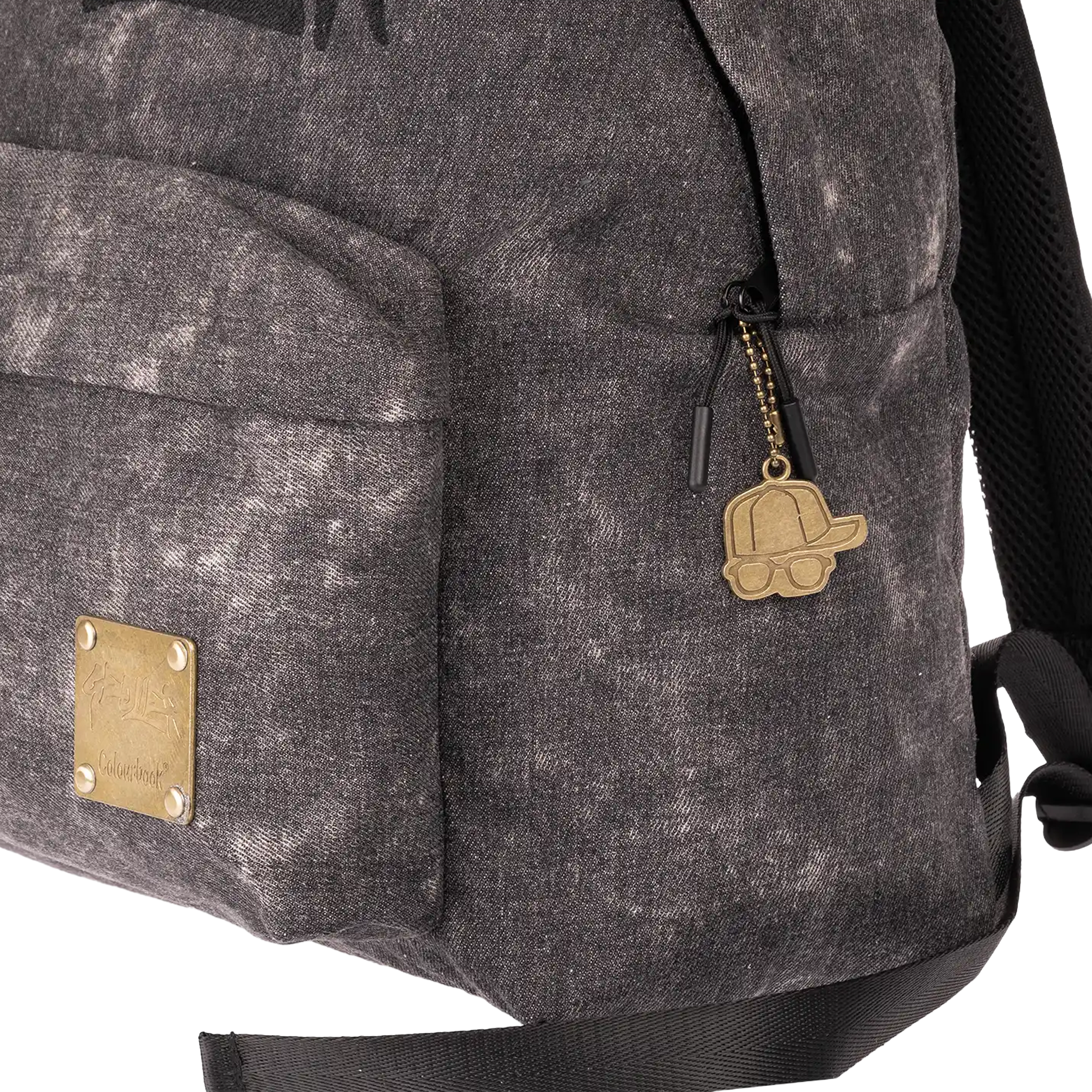 Zaino Black Denim Geolier