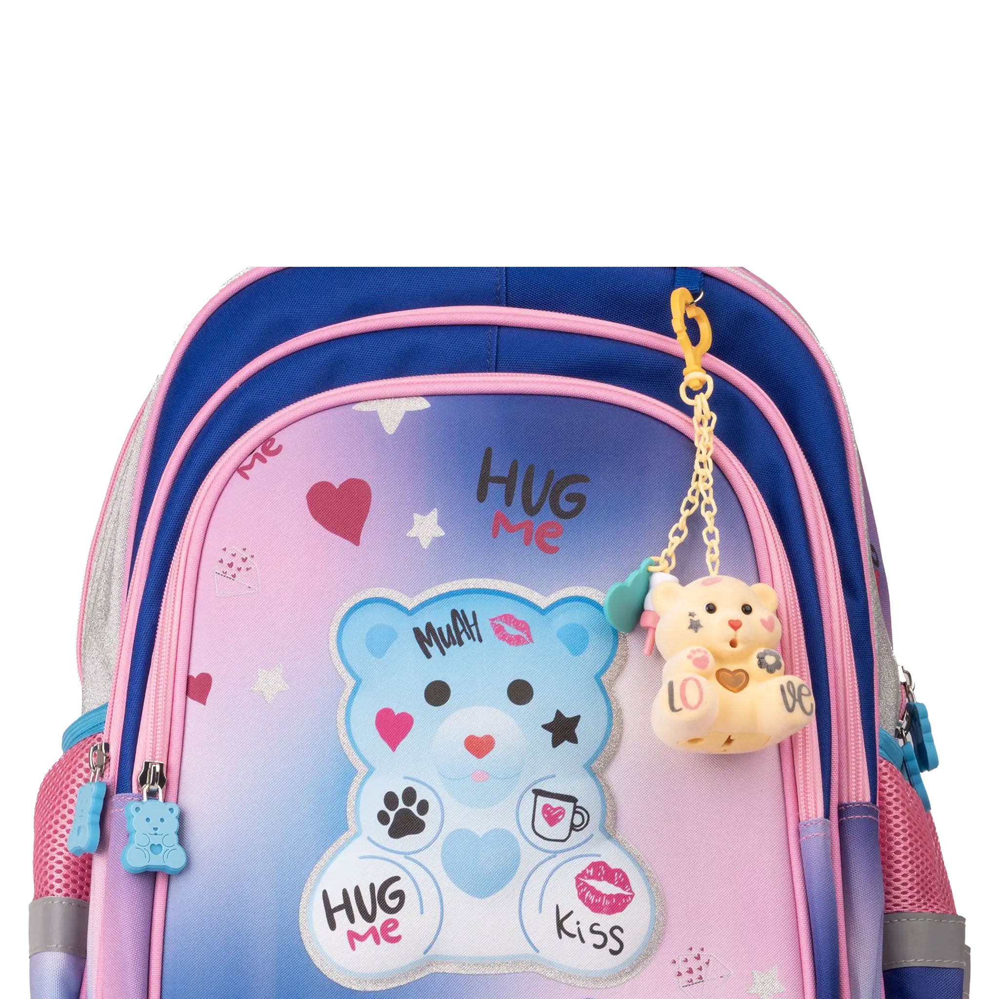 Zaino scuola Coccolotti Love Azzurro con Coccolotto omaggio