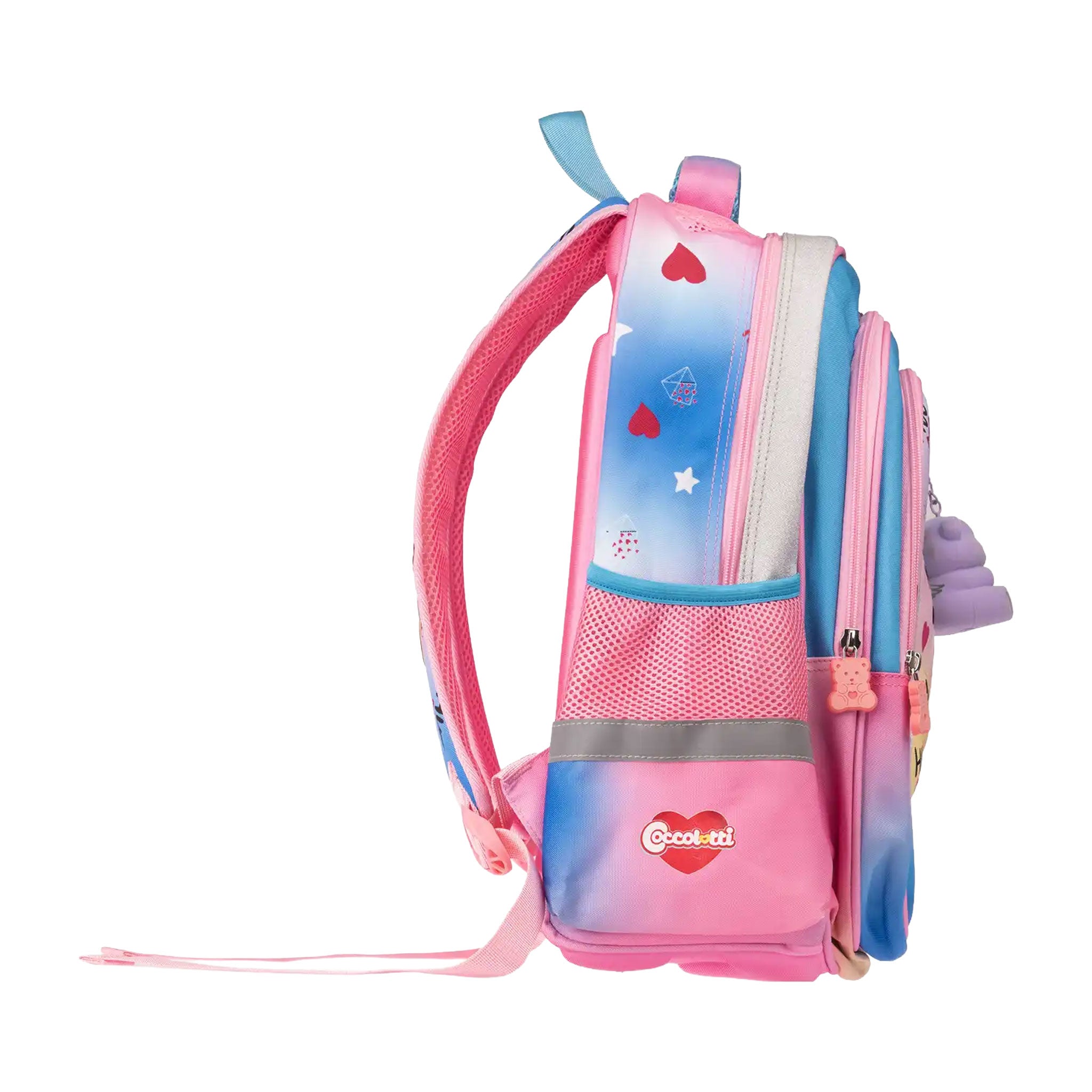 Zaino scuola Coccolotti Love Rosa con Coccolotto omaggio