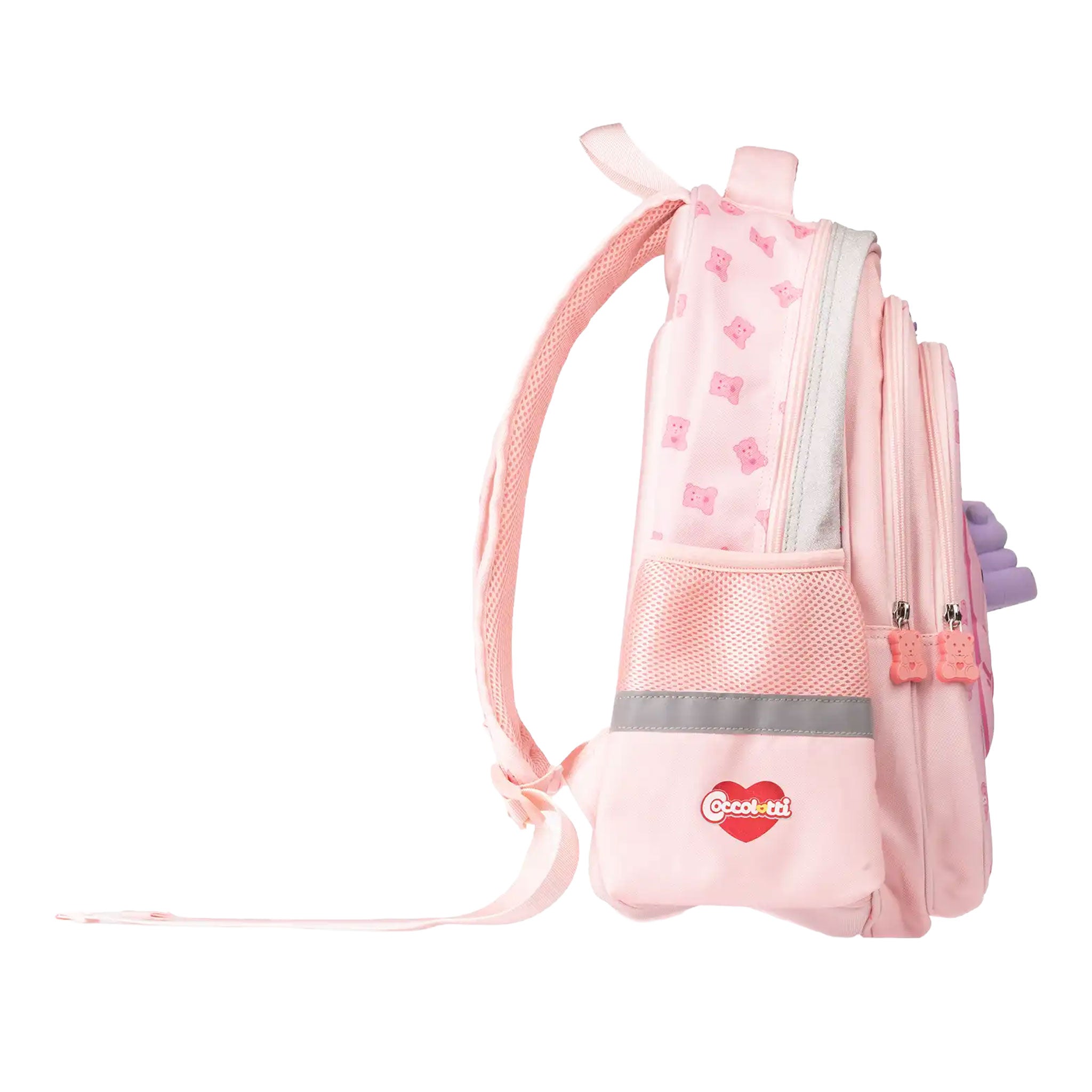 Zaino scuola Coccolotti Rosa con Coccolotto omaggio