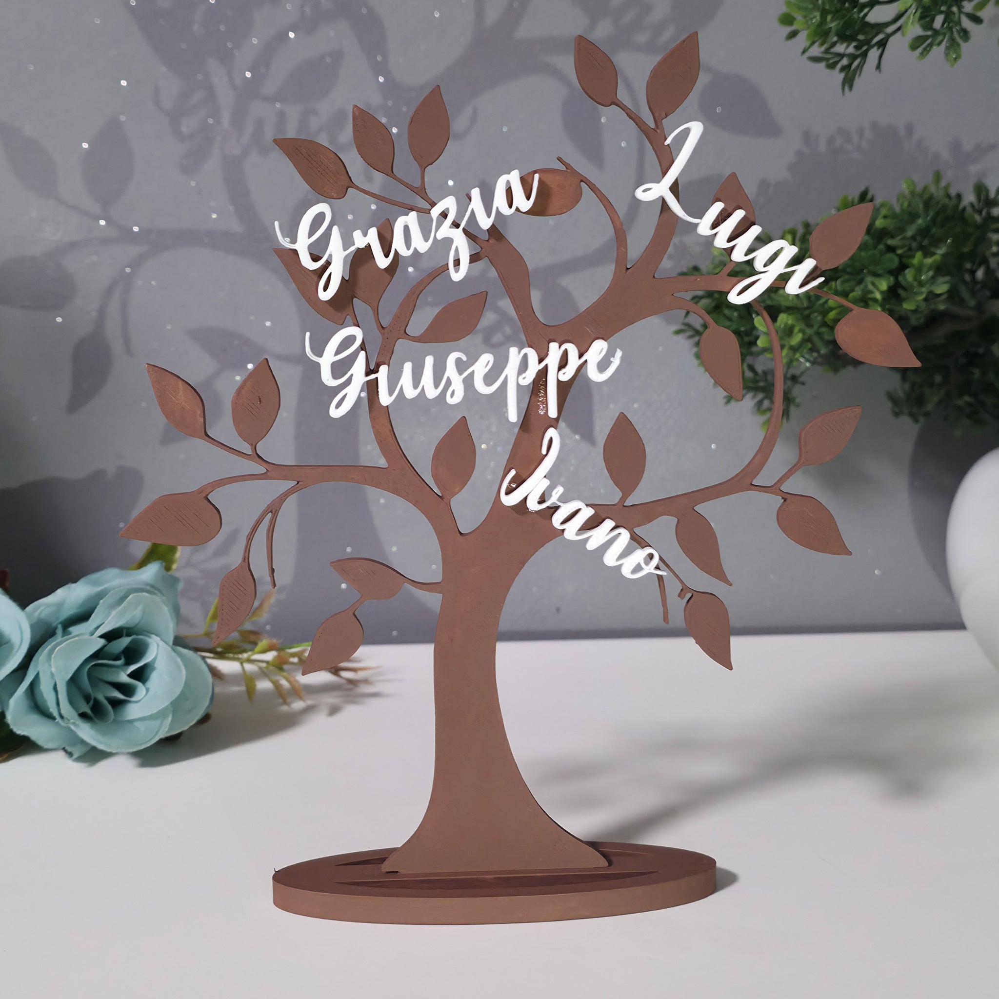 🎄 Albero della Vita Personalizzato – Un Regalo che Parla col Cuore