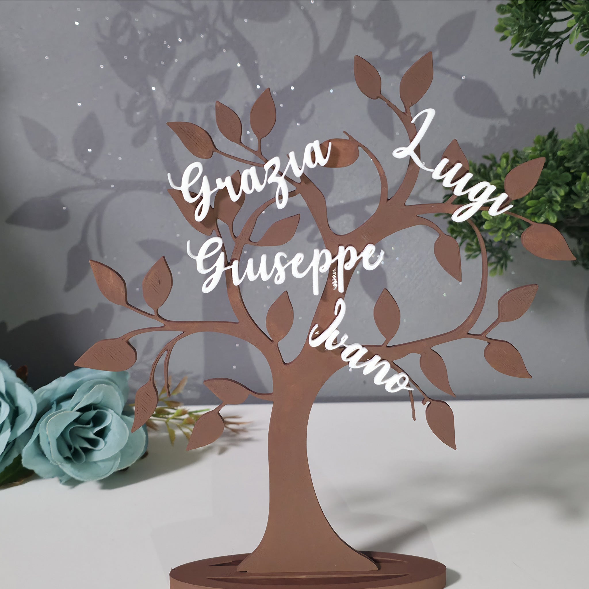 🎄 Albero della Vita Personalizzato – Un Regalo che Parla col Cuore