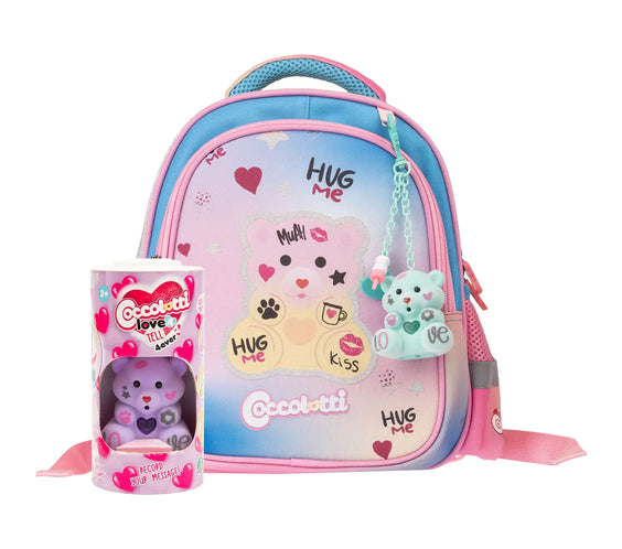 Zaino asilo Coccolotti Love Rosa