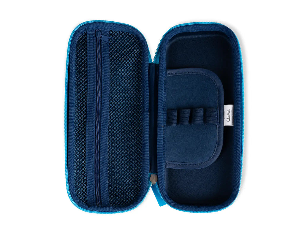 Astuccio portapenne rigido SSC Napoli - BLU