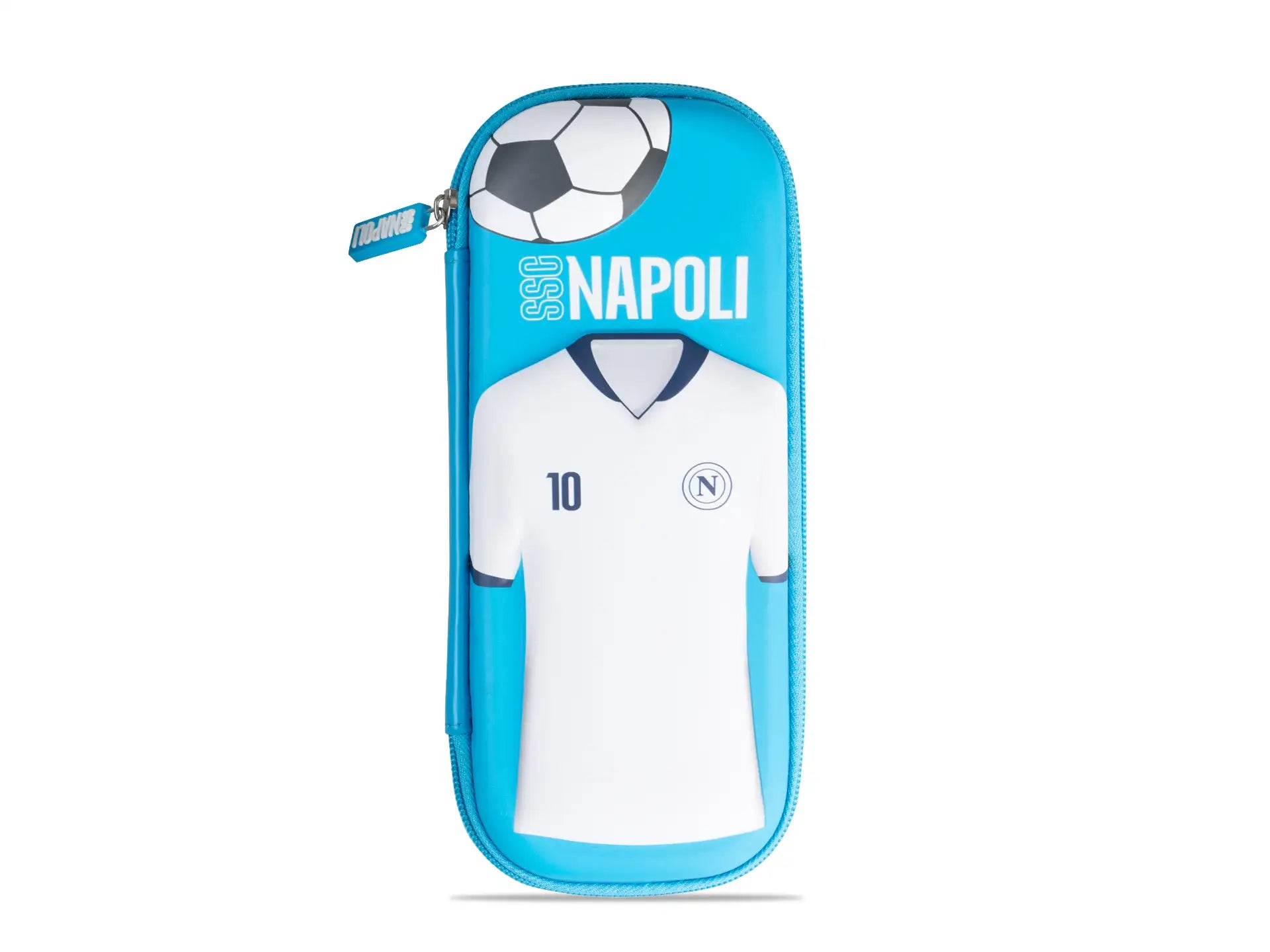 Astuccio portapenne rigido SSC Napoli - AZZURRO