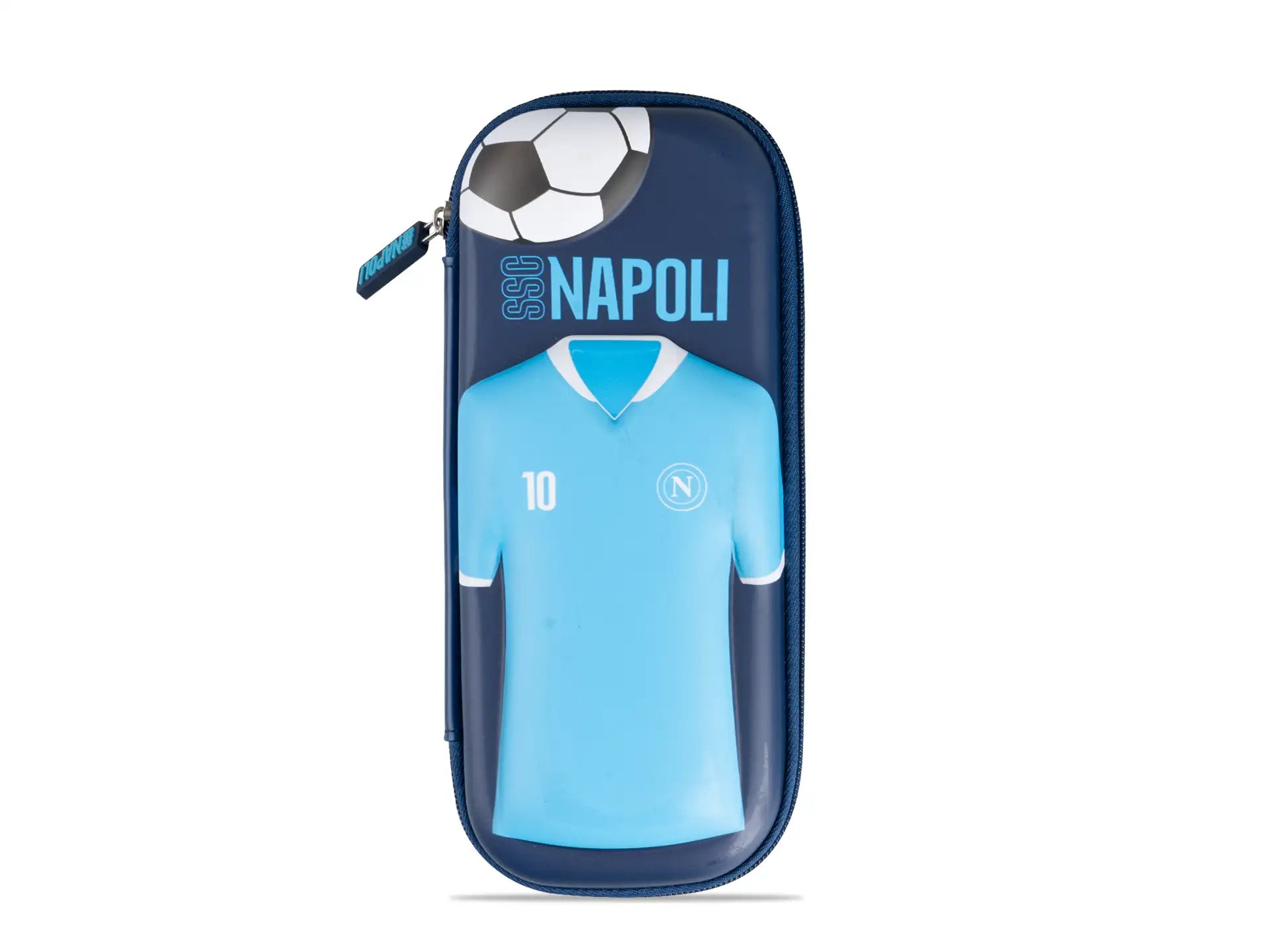 Astuccio portapenne rigido SSC Napoli - BLU