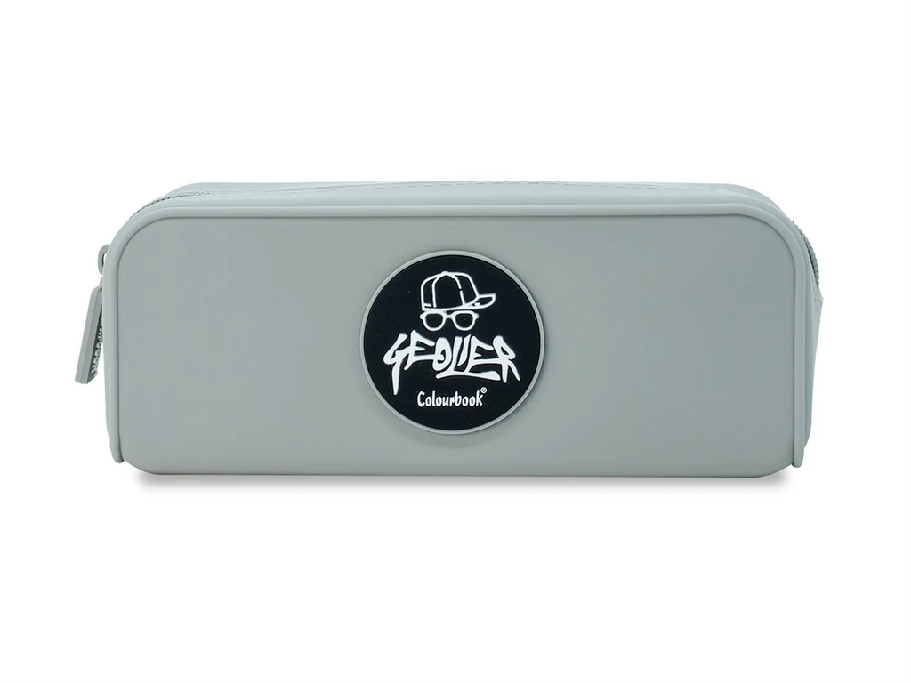Astuccio portapenne Geolier in silicone - GRIGIO