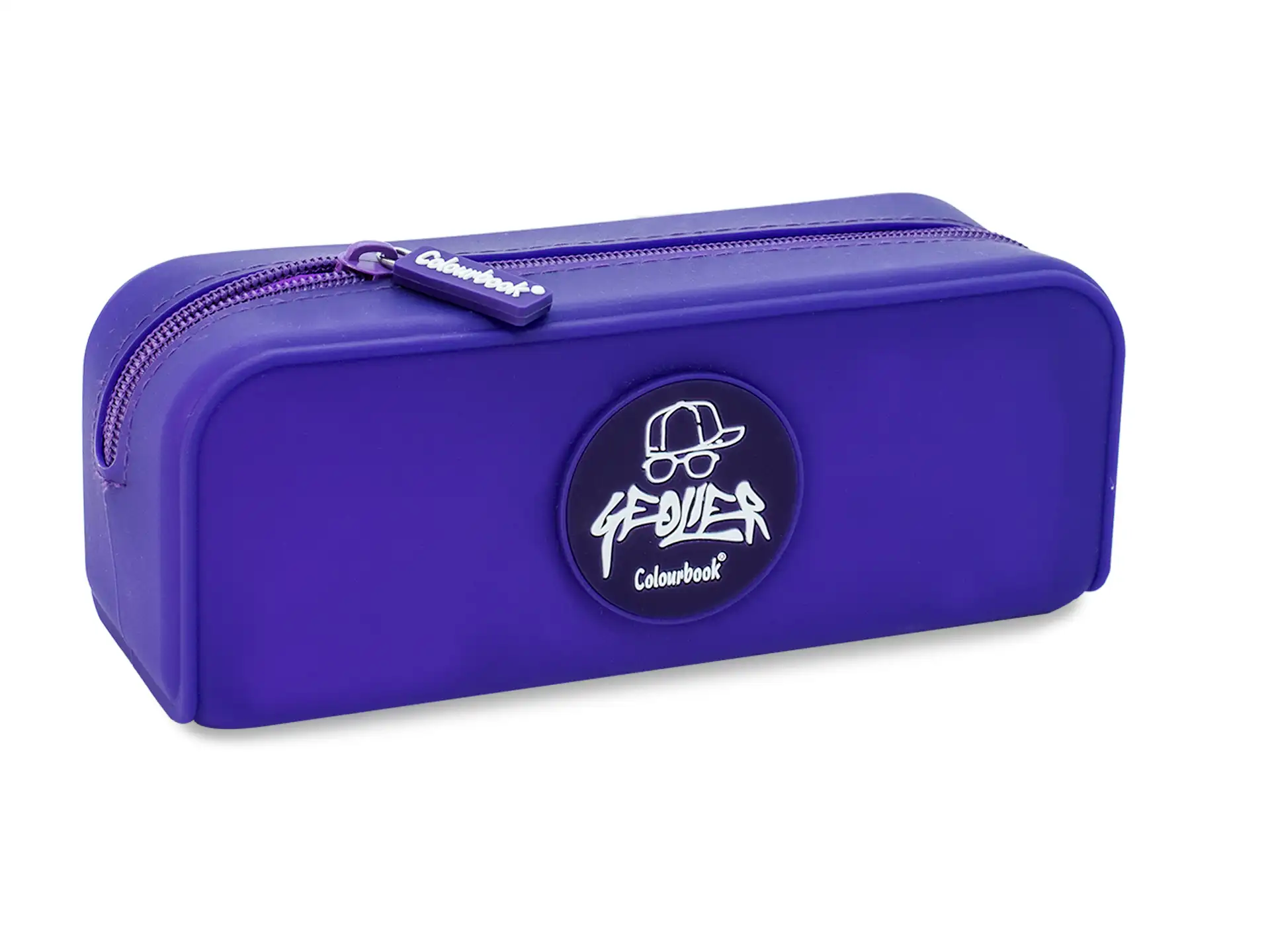 Astuccio portapenne Geolier in silicone - VIOLA