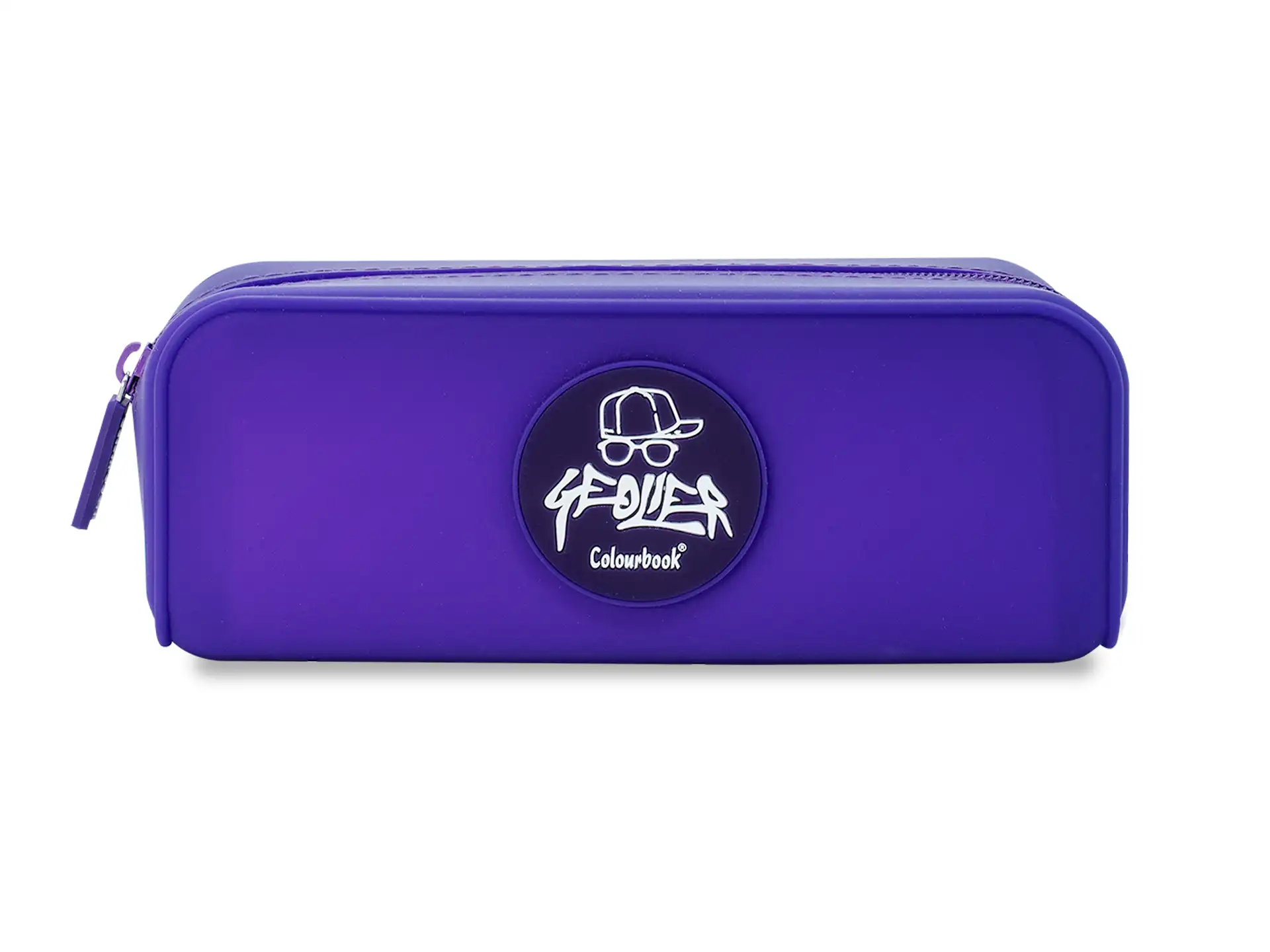 Astuccio portapenne Geolier in silicone - VIOLA