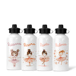 Borraccia Ballerina Doppio Tappo 500ml personalizzata