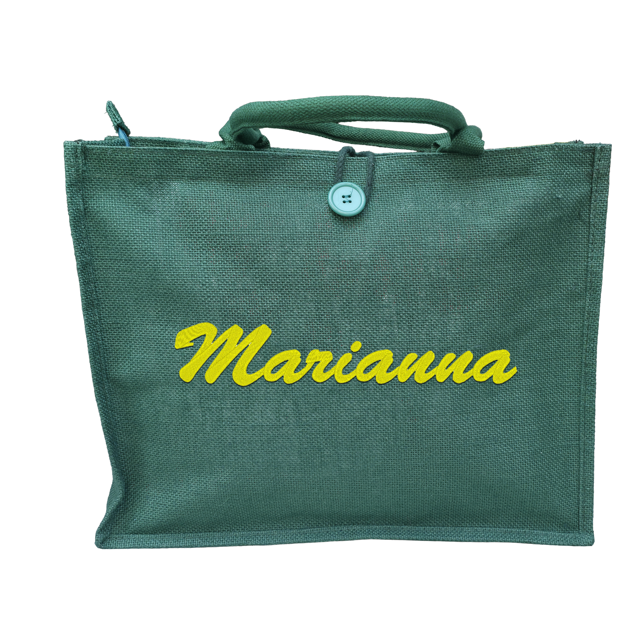 Borsa Mare in Juta Personalizzata con Nome