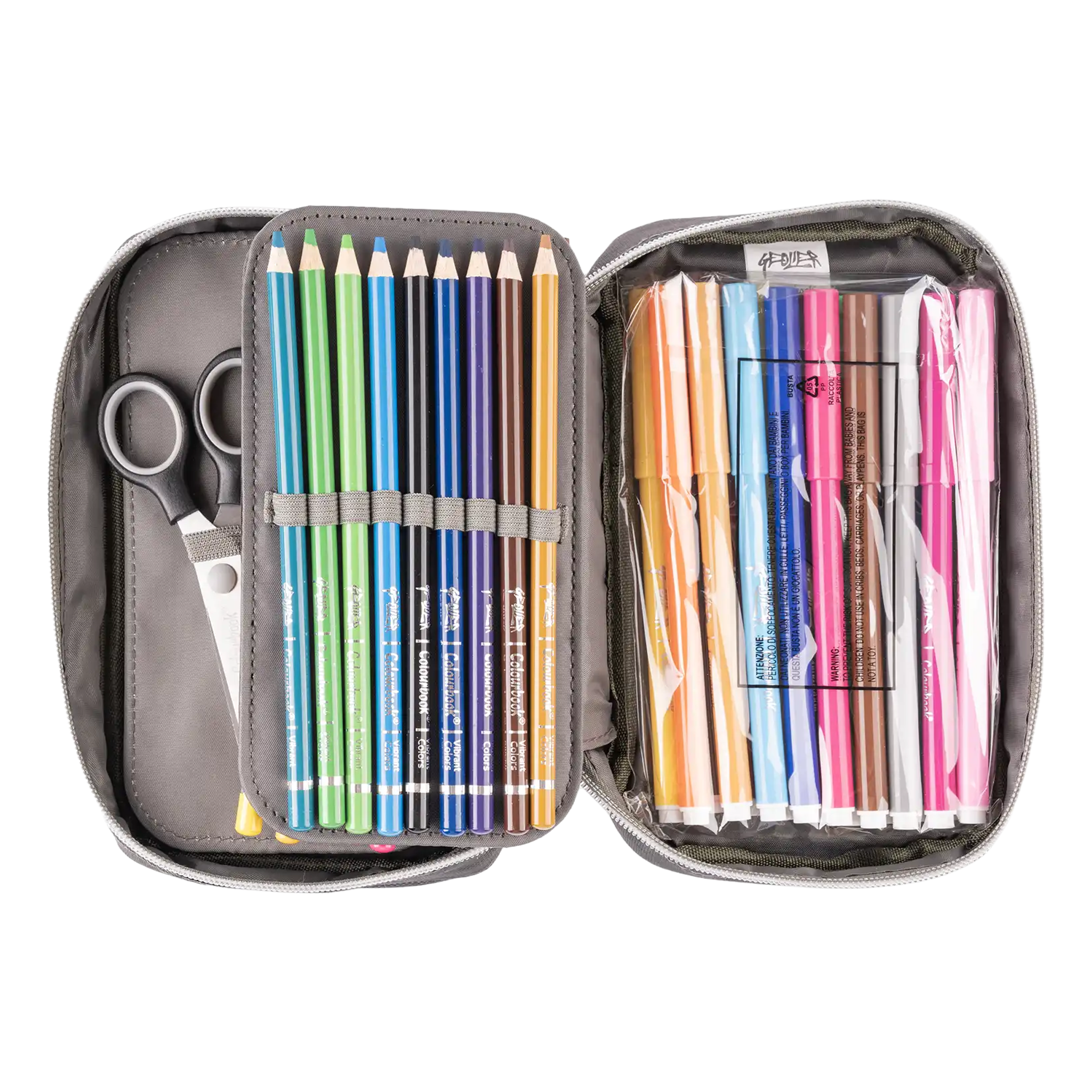 Astuccio 1 zip Geolier - Camouflage