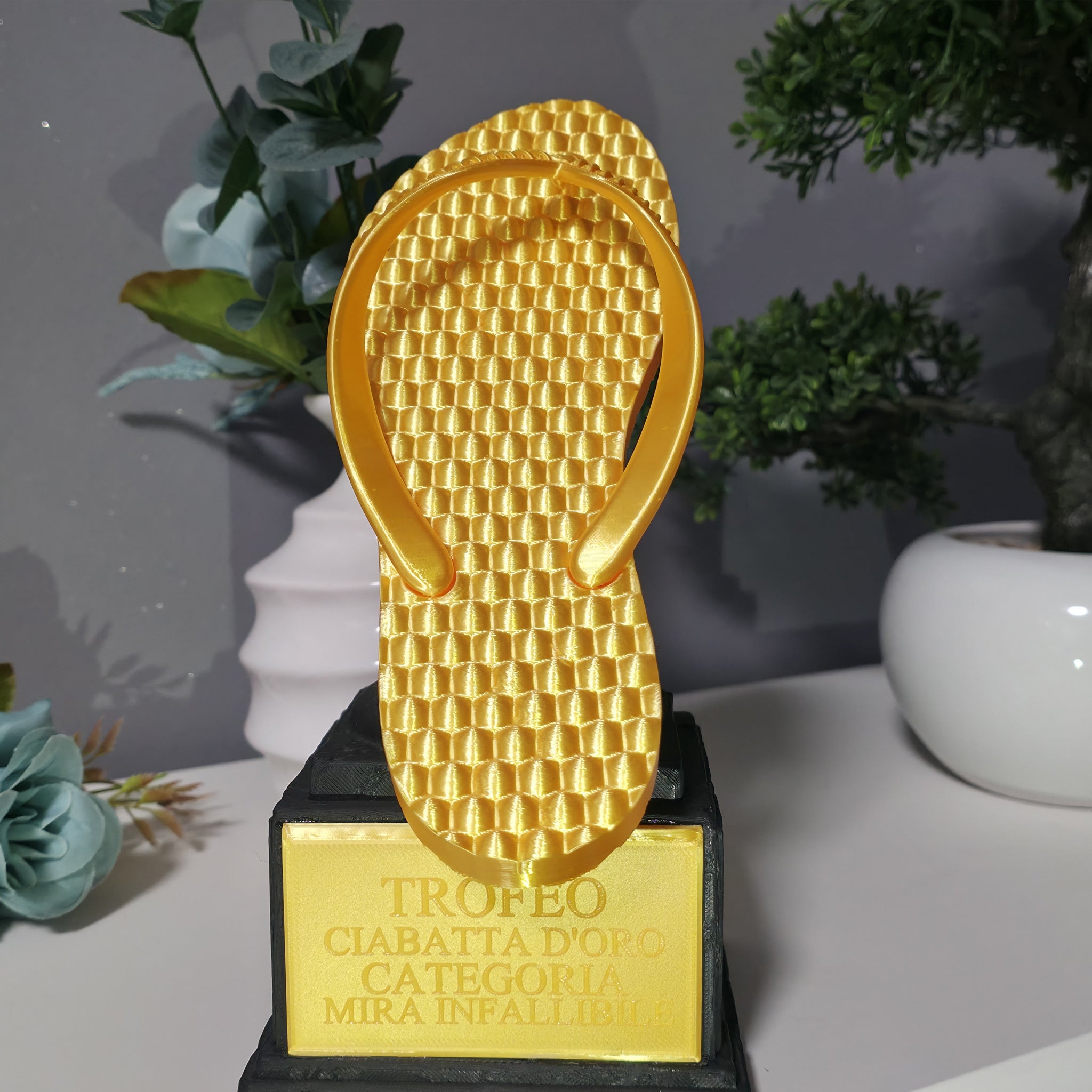 🩴 Trofeo "La Ciabatta d’Oro" – Premio alla Mamma dell’Anno!