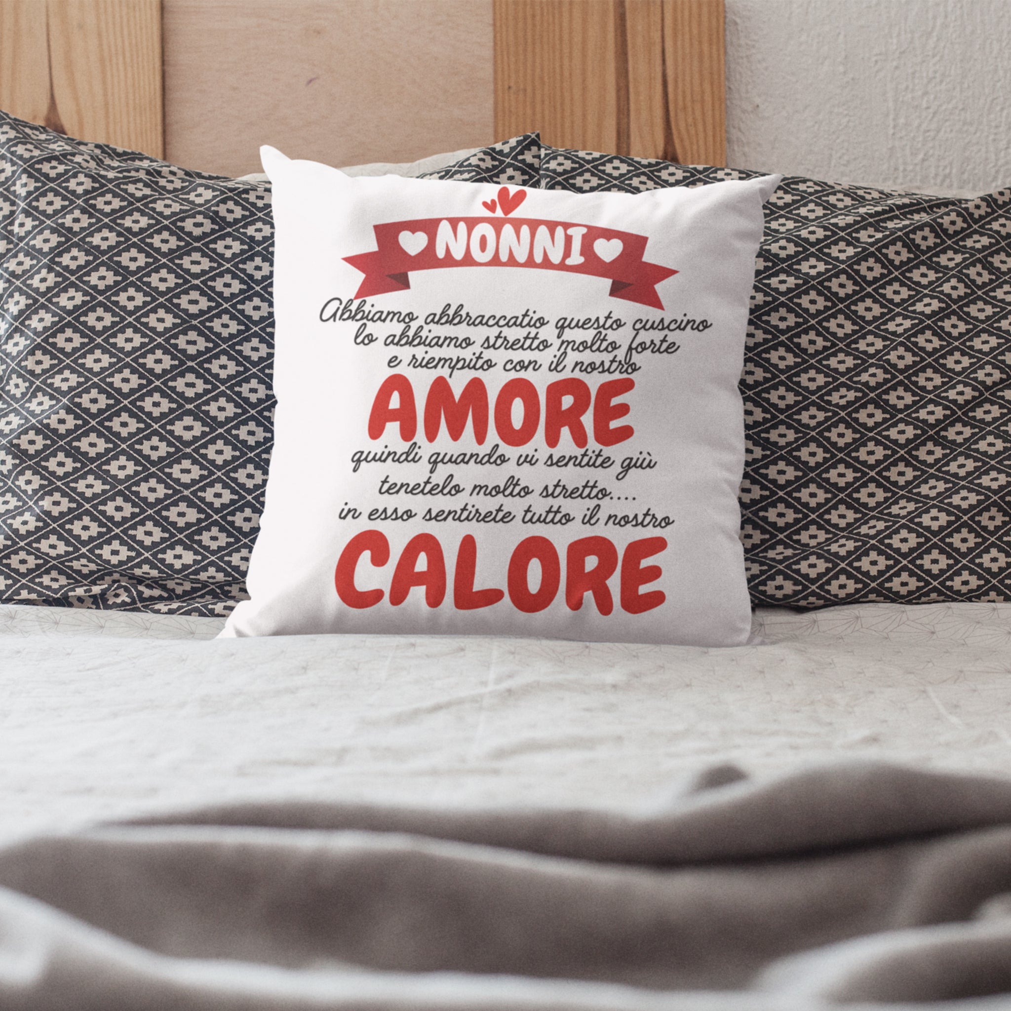 Cuscino Festa dei Nonni - "Nonni"