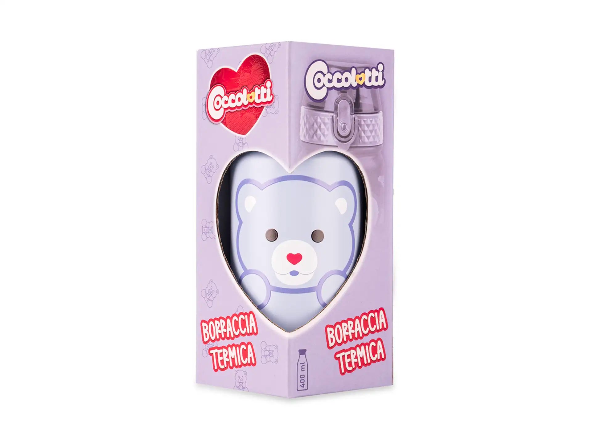 Borraccia termica 400ml Coccolotti Classic - Lilla