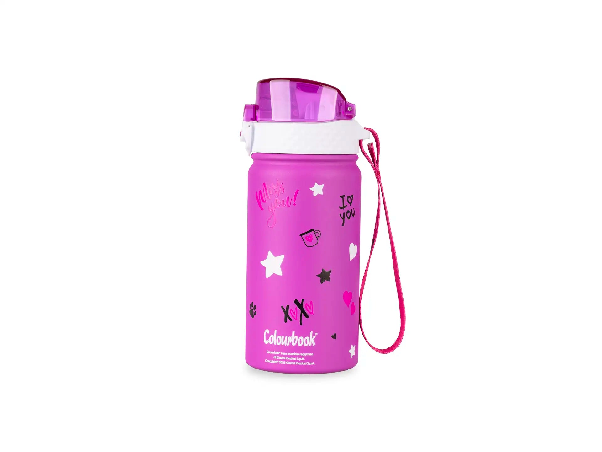 Borraccia termica 400ml Coccolotti Love&Tell - Viola
