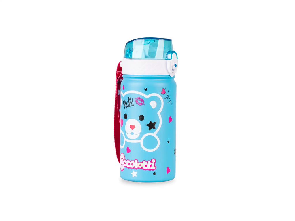 Borraccia termica 400ml Coccolotti Love&Tell Azzurro