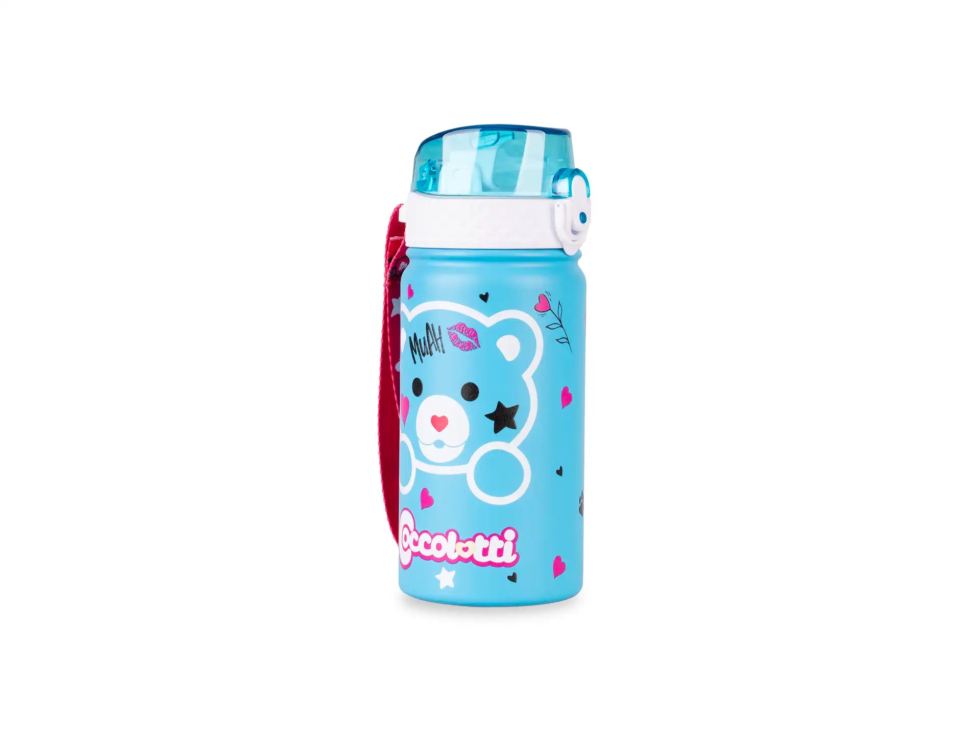 Borraccia termica 400ml Coccolotti Love&Tell Azzurro