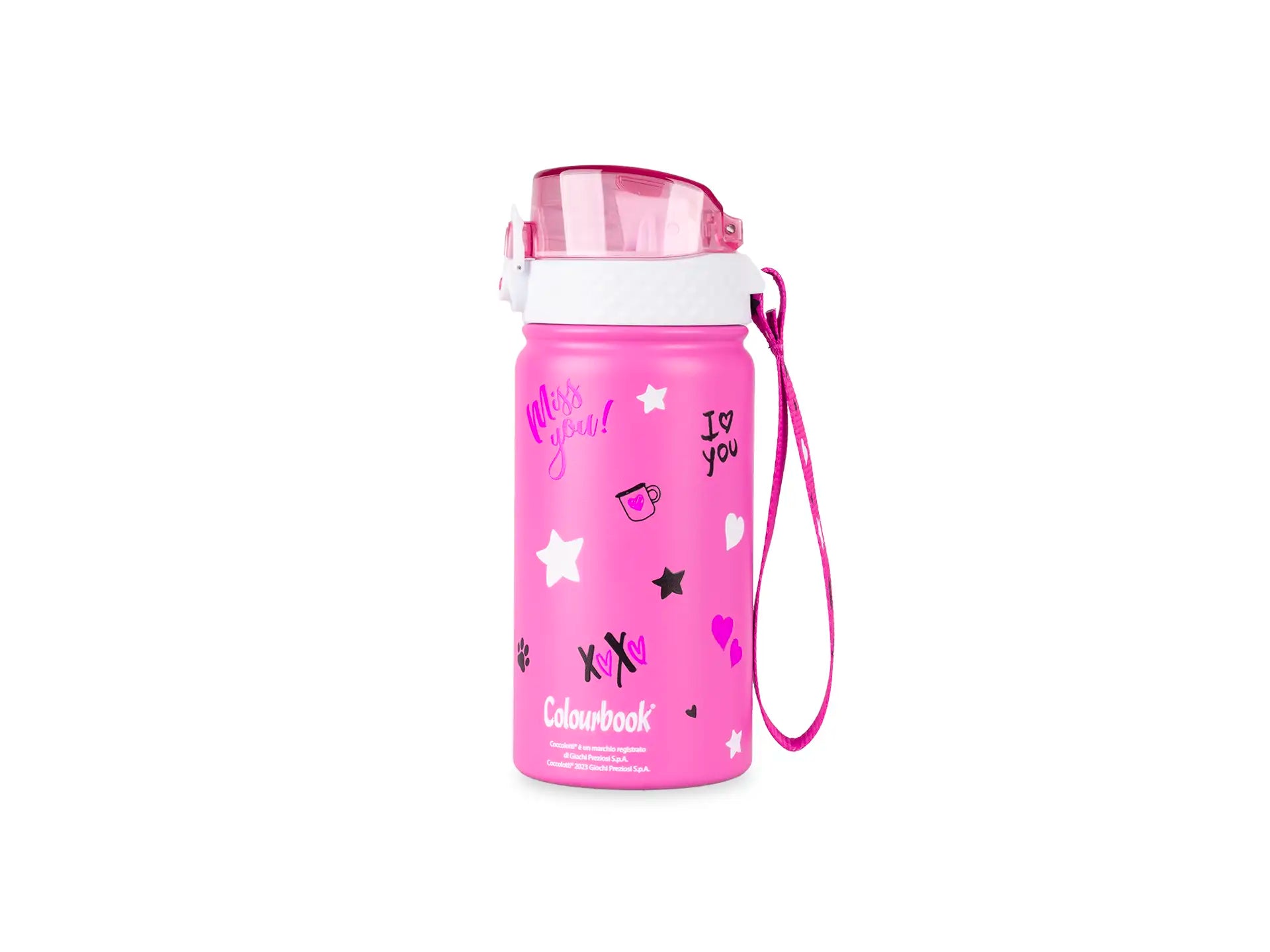 Borraccia termica 400ml Coccolotti Love&Tell Rosa
