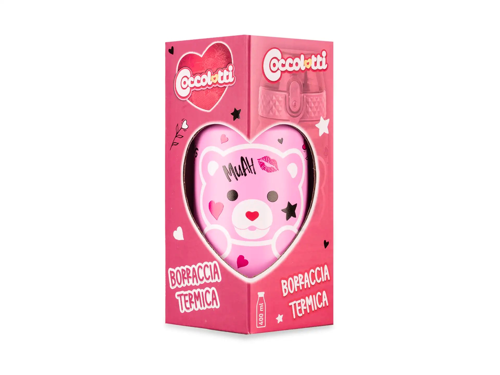 Borraccia termica 400ml Coccolotti Love&Tell Rosa