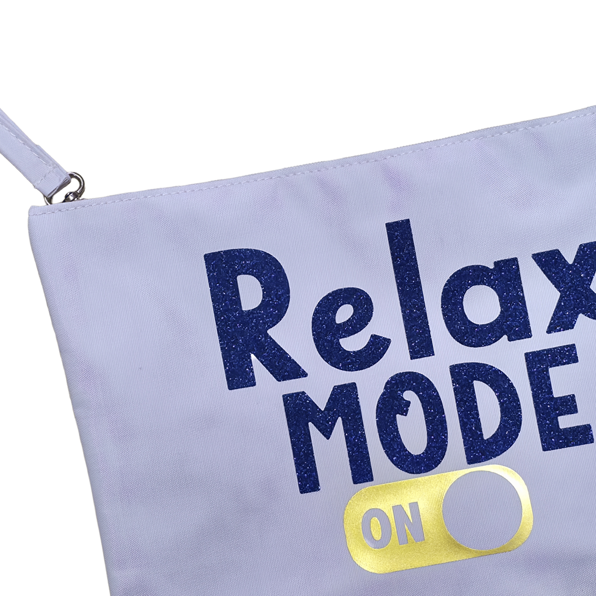 Pochette "Relax Mode ON" – Vivi il tuo momento di relax con stile!