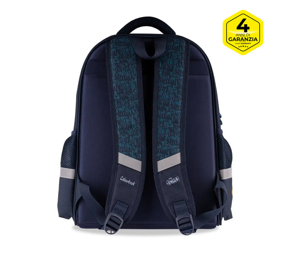 Zaino scuola Graffiti Geolier con cuffie omaggio
