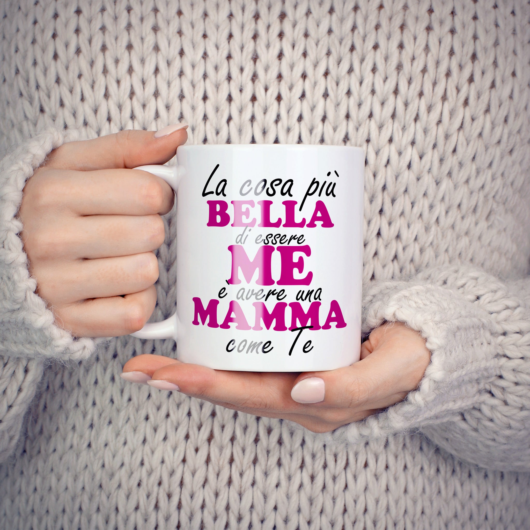 Tazza “La cosa più bella di essere me” – Un dolce tributo alla mamma! ☕💖