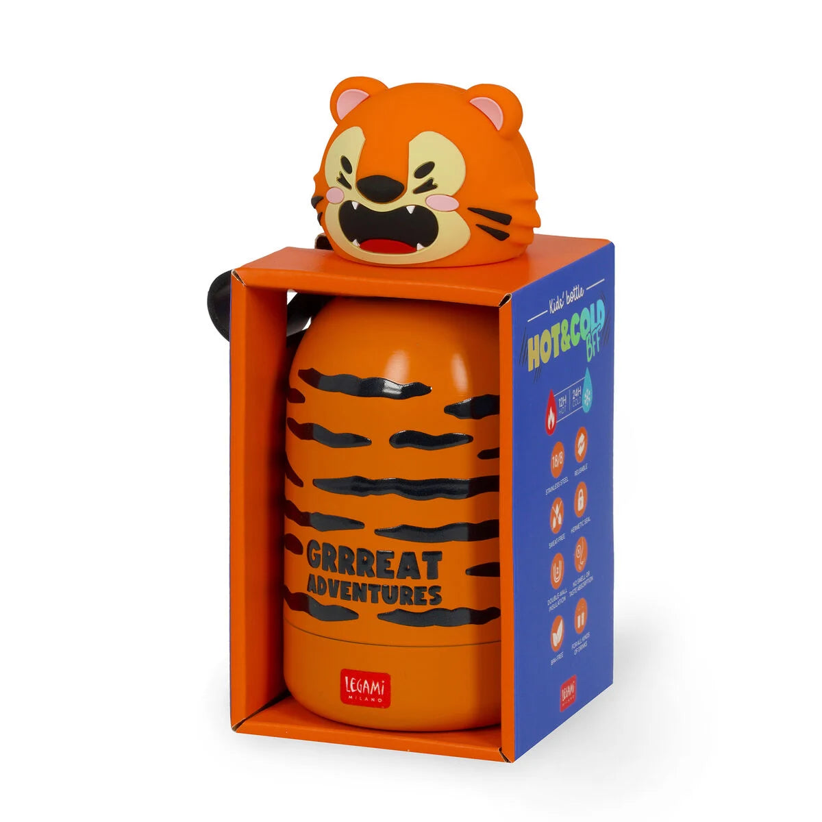 Borraccia Termica per Bambini - Hot&Cold BFF - TIGER